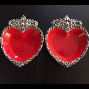 Regal Heart Shaped Dishes
